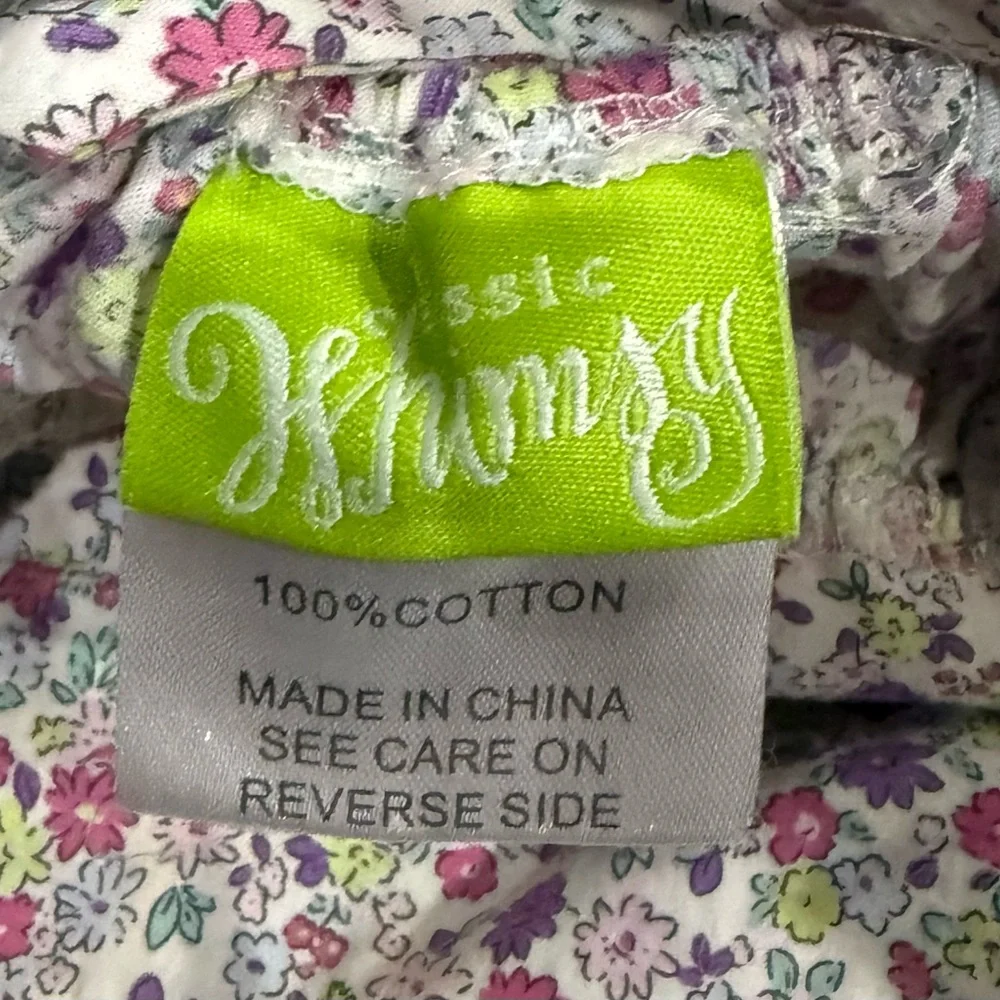 Classic Whimsey One Piece Floral with Pink Ruffles Size 2